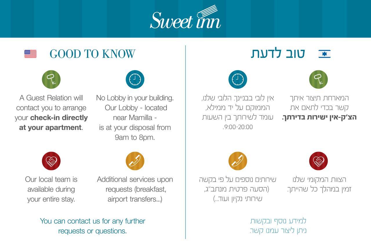 Sweet Inn - Smats Street Ιερουσαλήμ Εξωτερικό φωτογραφία